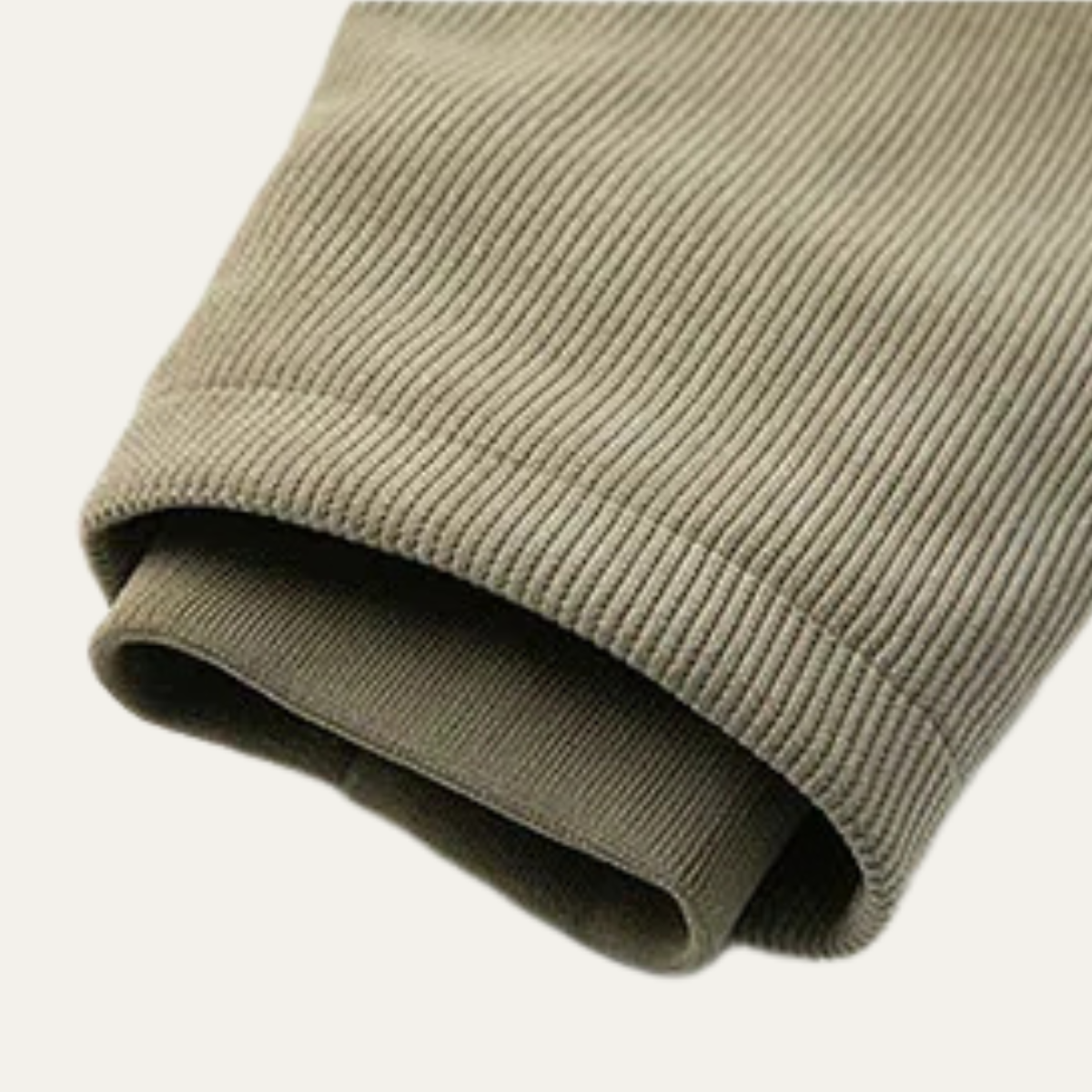 VogeLuxe | Heren corduroy shacket met imitatiebont kraag 7