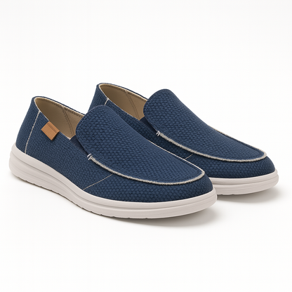 VogeLuxe | Heren denim canvas casual sneakers 3
