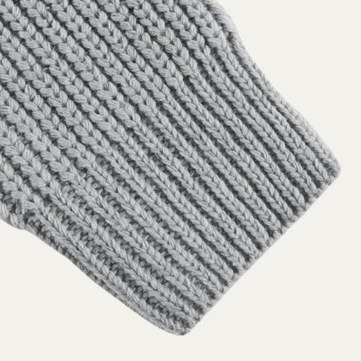 VogeLuxe | Heren dikke geribbelde cardigan met sjaalkraag 5