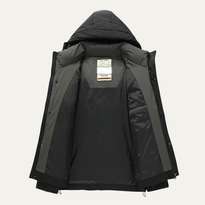 VogeLuxe | Heren gewatteerd jack met rechte taille 1