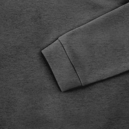 VogeLuxe | Heren sweatshirt met kwartrits en opstaande kraag 4