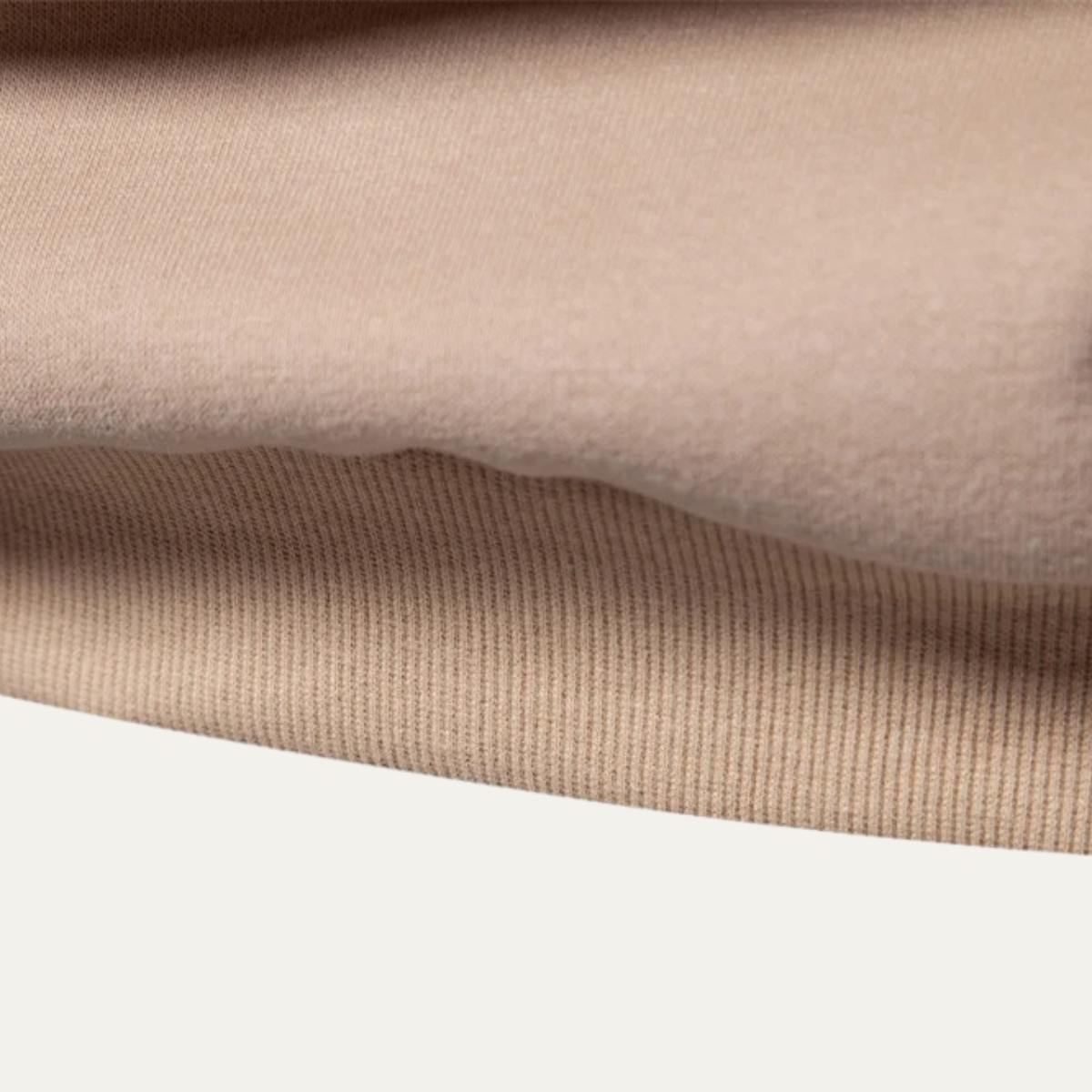 VogeLuxe | Heren sweatshirt met ronde hals en ritszak 5