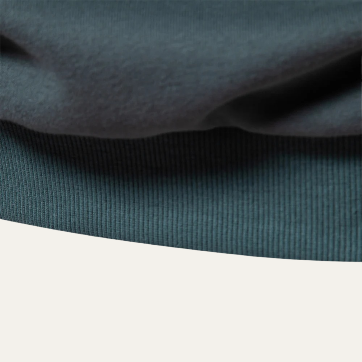 VogeLuxe | Heren sweatshirt met ronde hals en ritszak 8