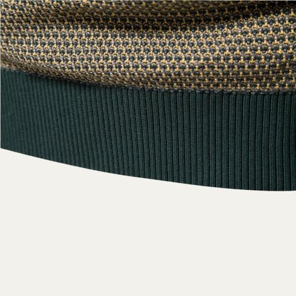 VogeLuxe | Heren tweekleurige textuur trui met ronde hals 4