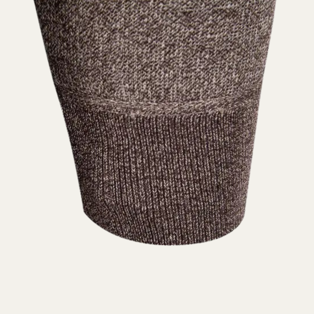 VogeLuxe | Herenvest met V-hals en textuur 8