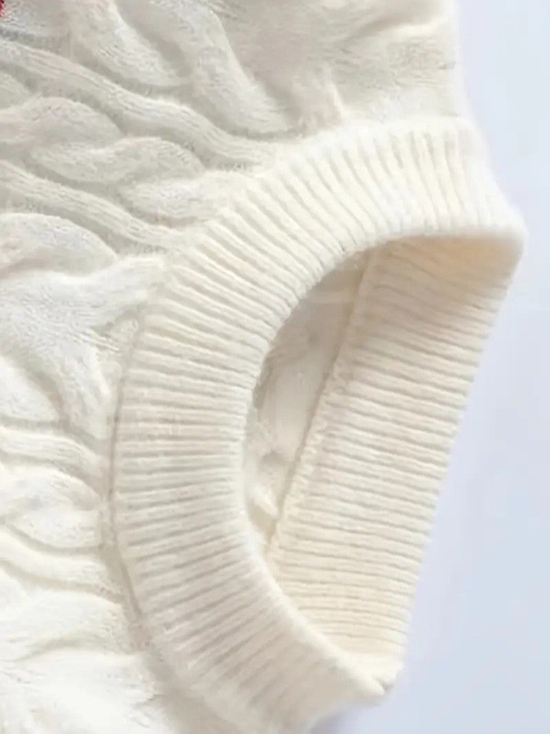 VogeLuxe | Kerstkabeltrui voor heren 3