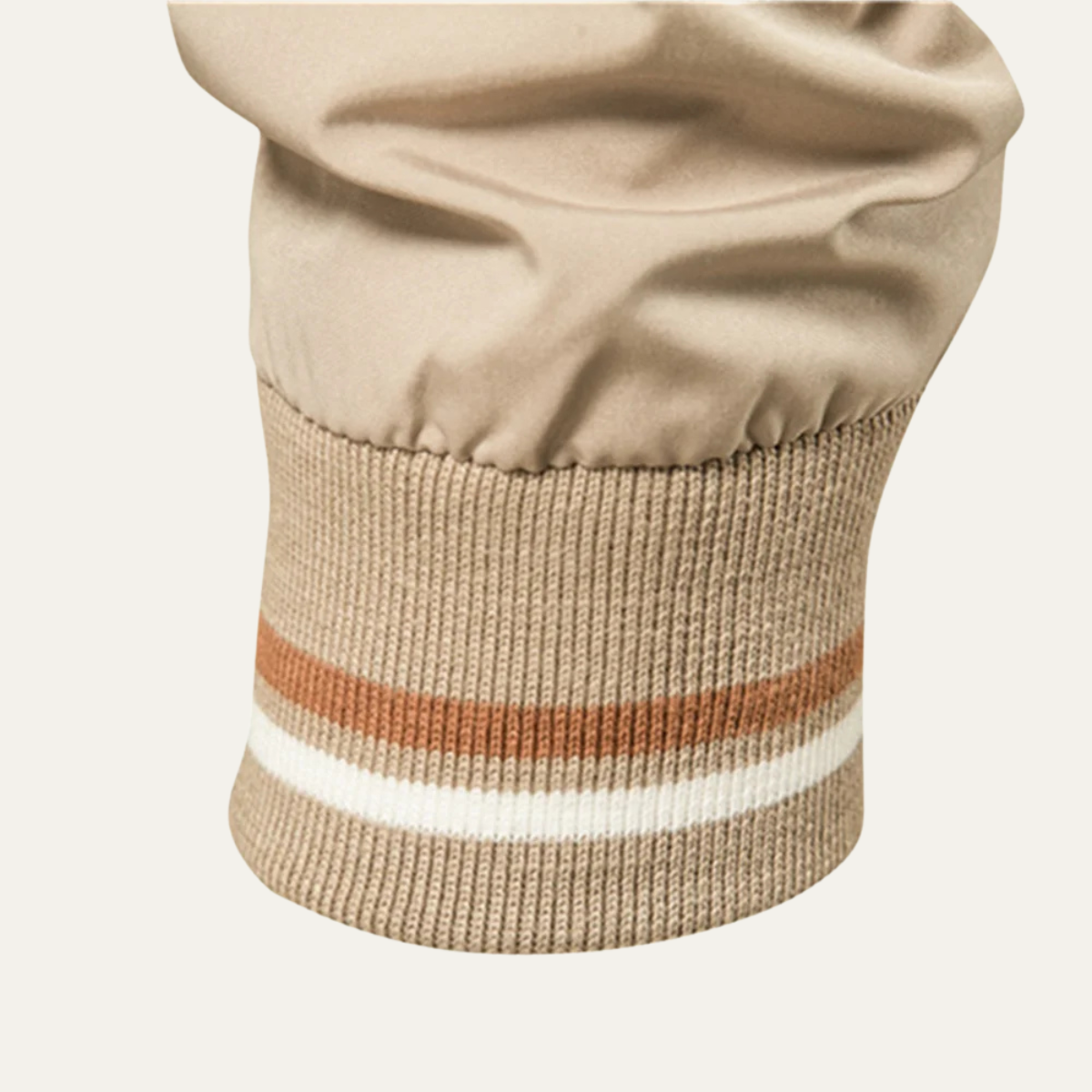 VogeLuxe | Klassiek gestreept bomberjack voor heren 4