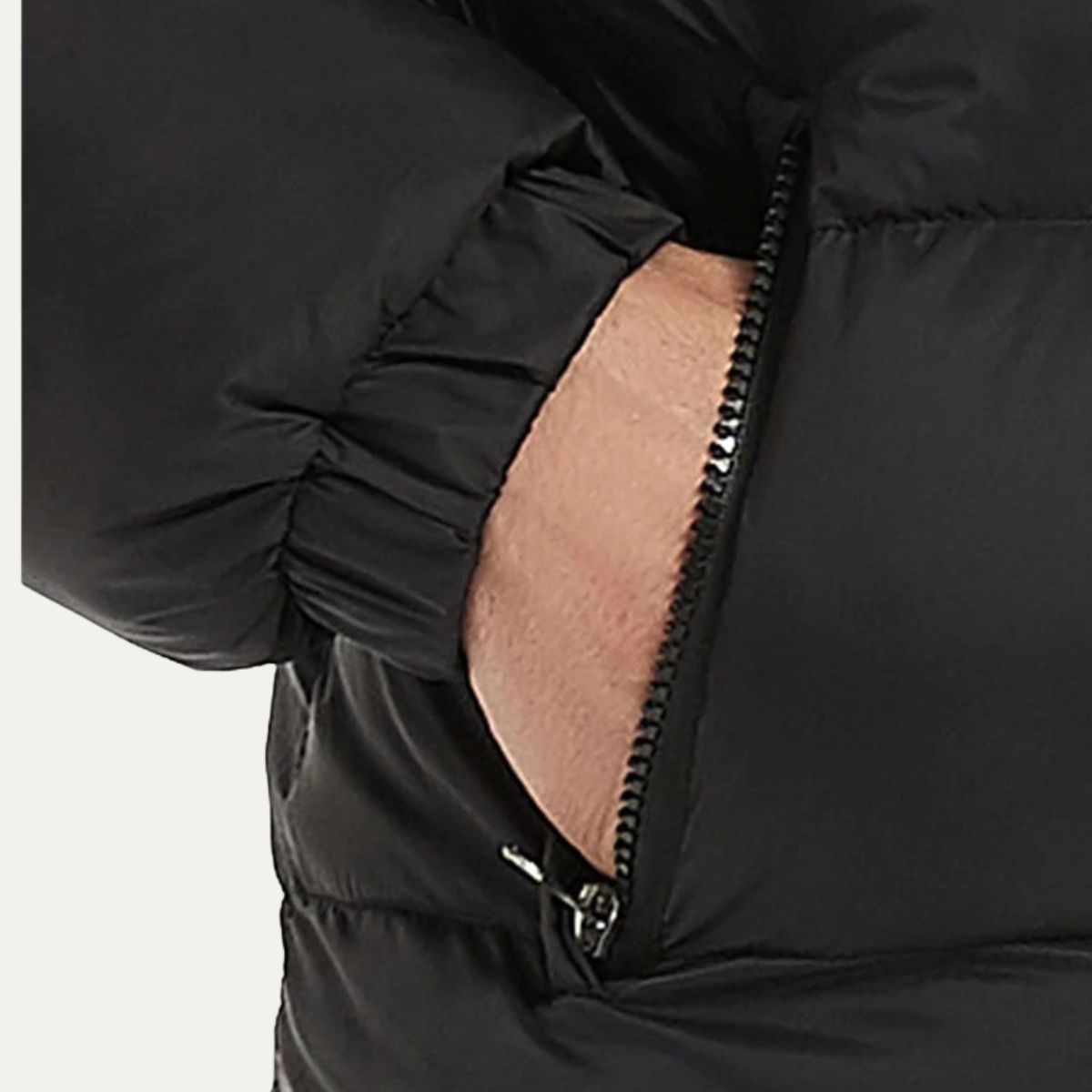 VogeLuxe | Klassieke, taillelange pufferjas voor heren 6