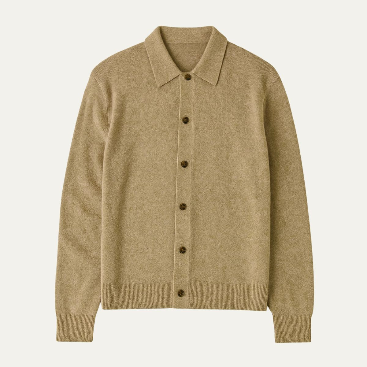 VogeLuxe | Klassieke herencardigan met knoopjes 0