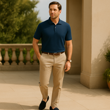 VogeLuxe | Klassieke suède penny-mocassins voor heren 5