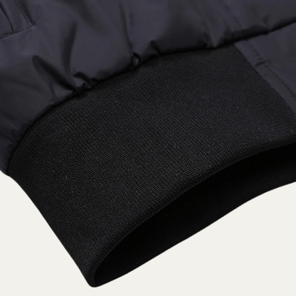 VogeLuxe | Lichtgewicht klassiek bomberjack met opstaande kraag voor heren 8