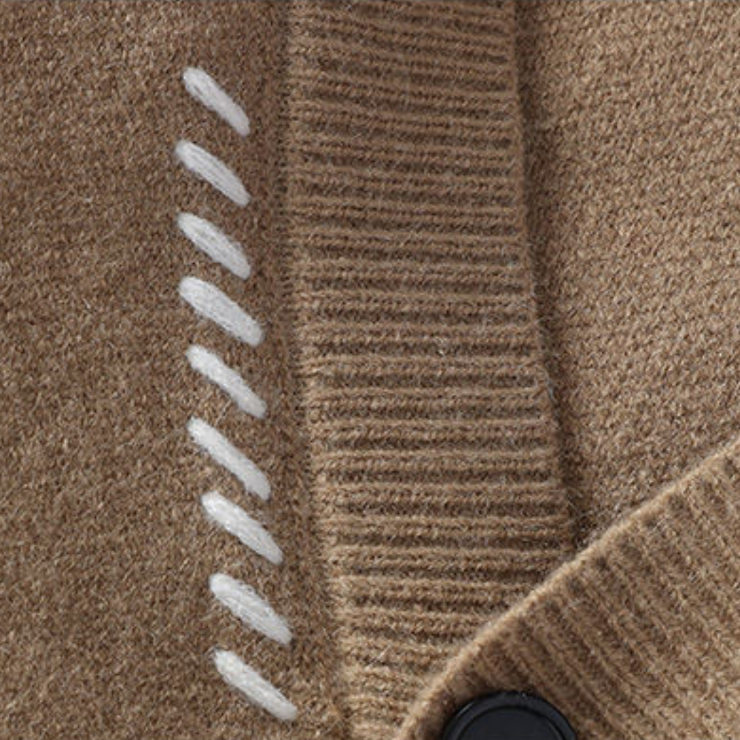 VogeLuxe | Minimalistisch V-hals vest voor heren 8