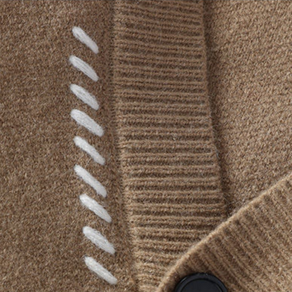 VogeLuxe | Minimalistisch V-hals vest voor heren 8