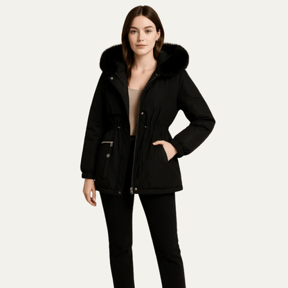 VogeLuxe | Stijlvolle parka met capuchon voor dames 1