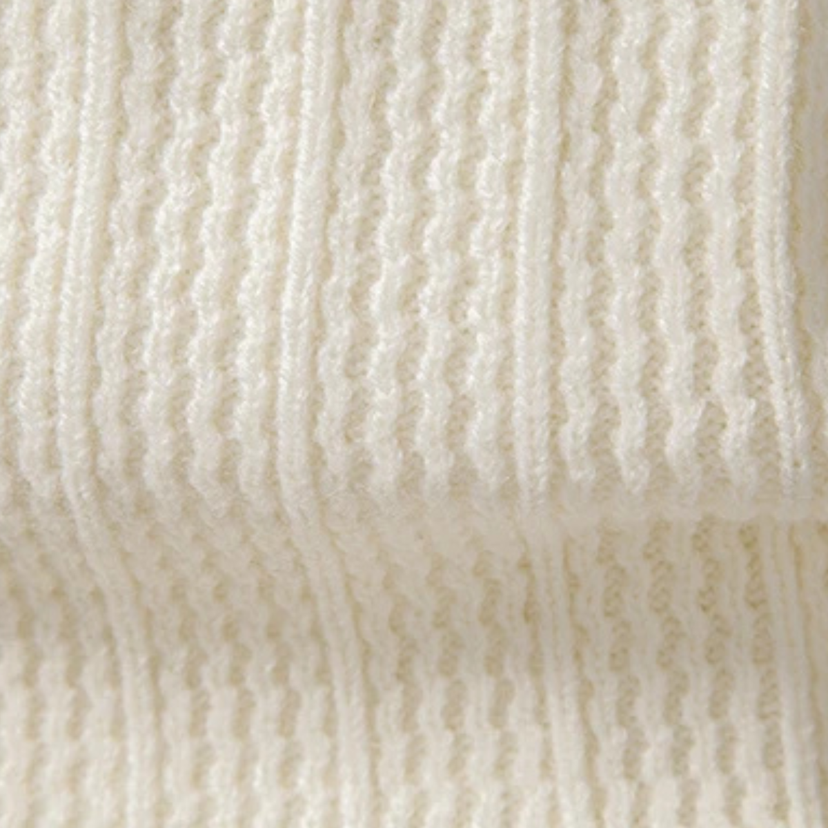 VogeLuxe | Wafelgebreide trui met kwartrits voor heren 5