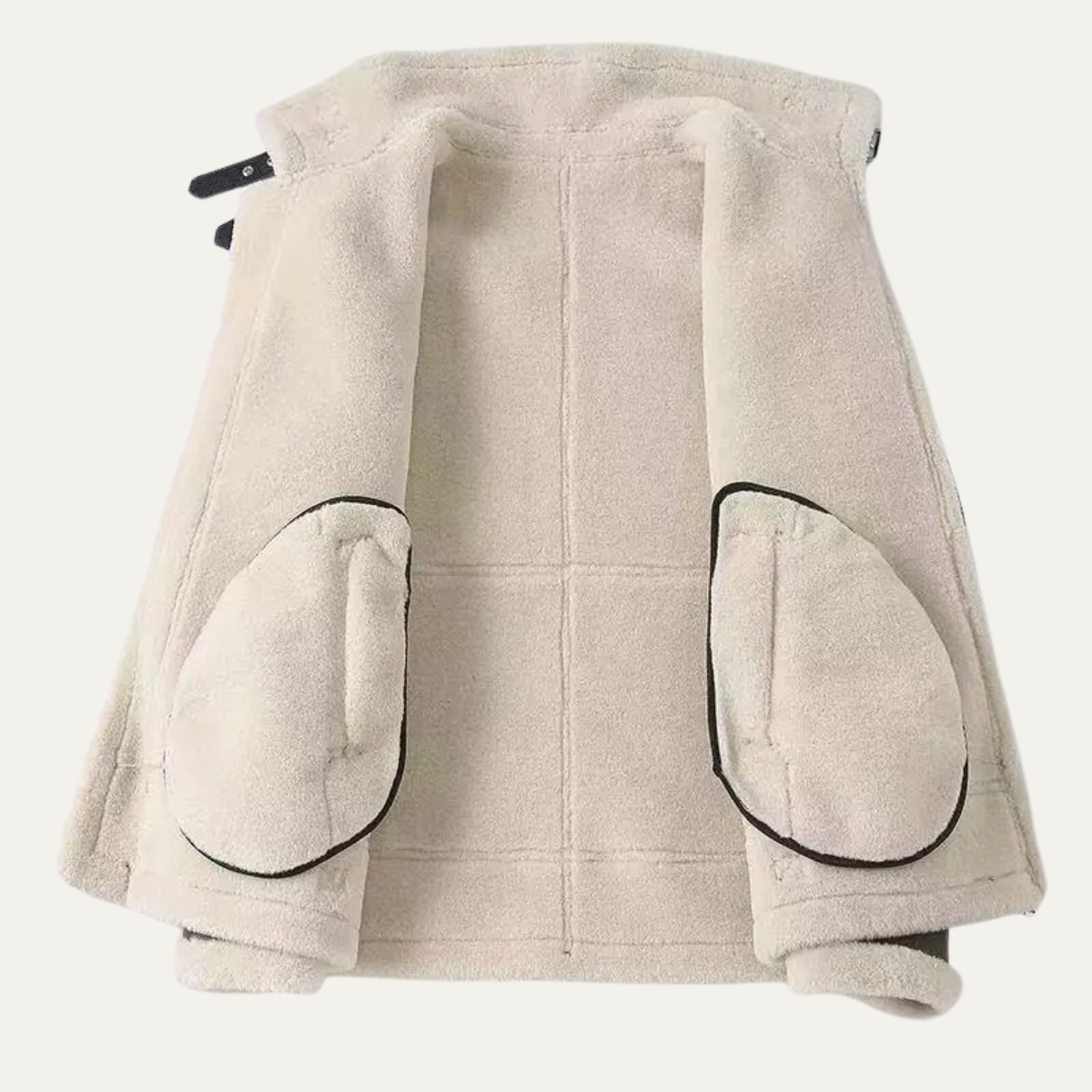 VogeLuxe | Winterjas met schapenvachtvoering voor heren 2