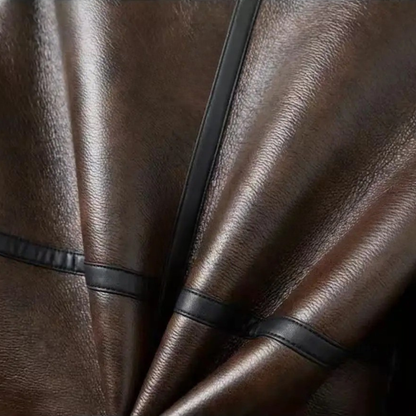 VogeLuxe | Winterjas met schapenvachtvoering voor heren 6