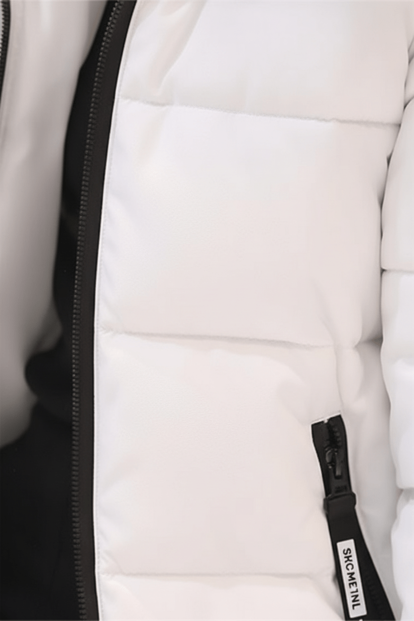 VogeLuxe | Winterparka met capuchon en bontkraag voor dames 4