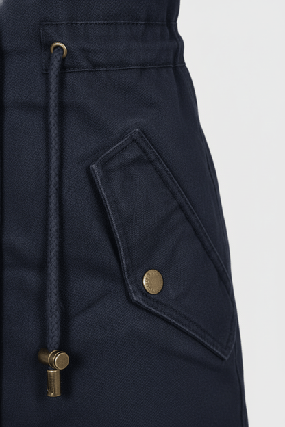 VogeLuxe | Winterparka met capuchon en bontvoering voor dames 5