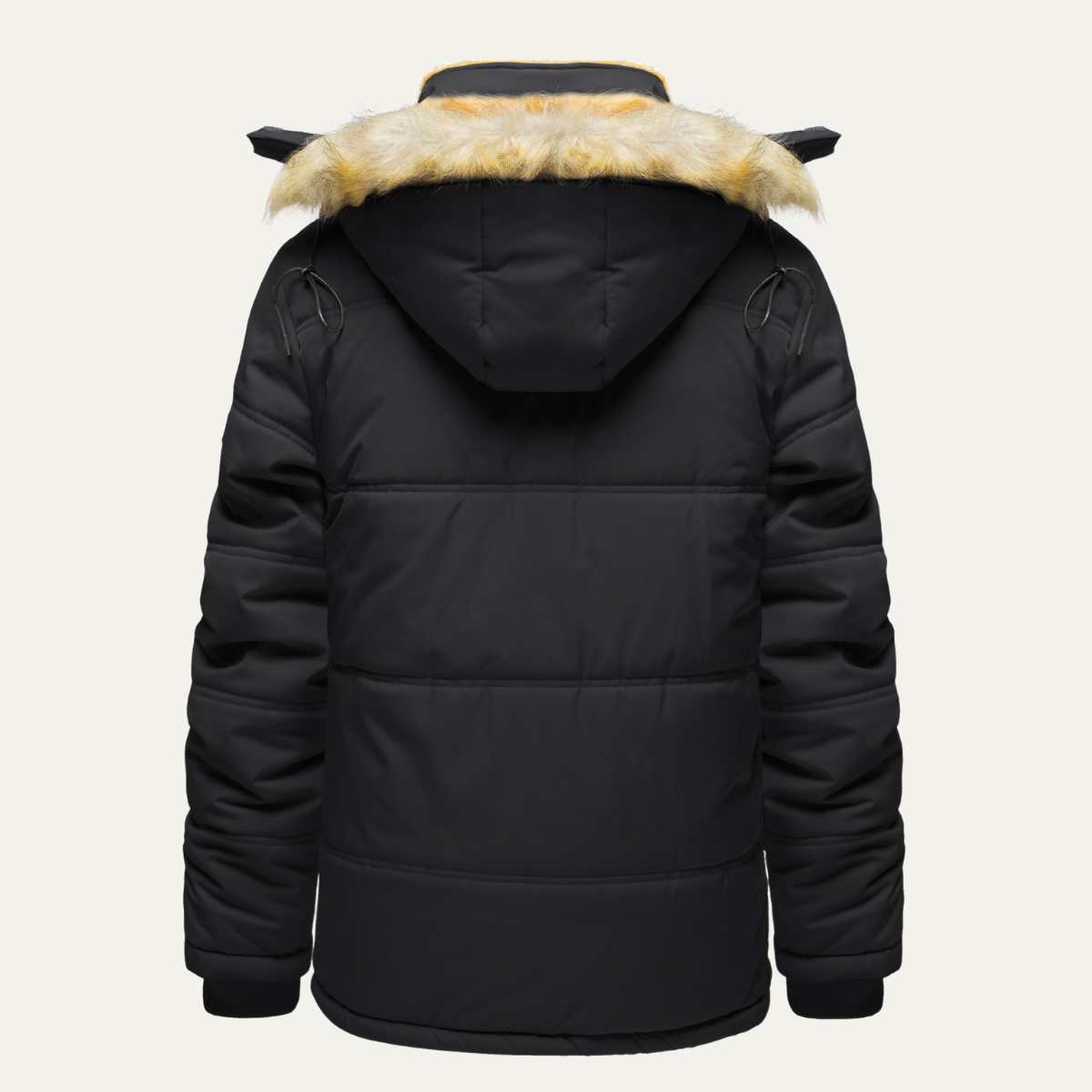 VogeLuxe | Zware Sherpa Parka met capuchon voor heren 2