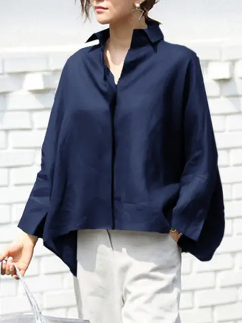 Mira Chic Dames Herfst Blouse voor Stijlvolle Vrouwen