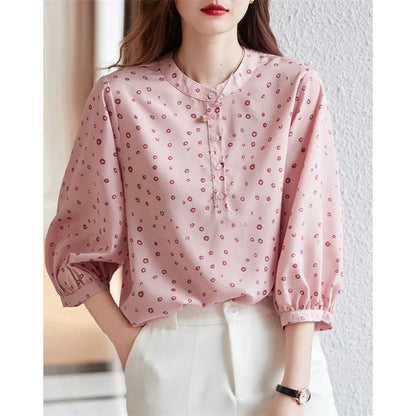 Vrouwelijke Lente Zomer Stijl Blouses