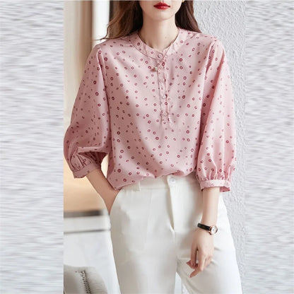 Vrouwelijke Lente Zomer Stijl Blouses