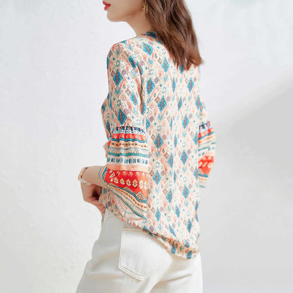 Luxe Zomerse Elegantie Blouse