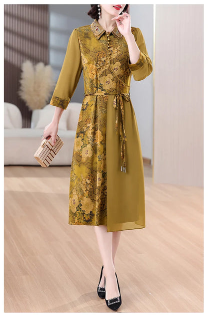 Zonnestraal Mode Boho Bloemen Maxi Jurk voor Zomerse Avonden