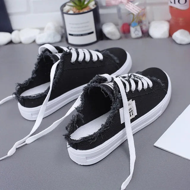 Starwalk Lente Canvas Platte Dames Sneakers