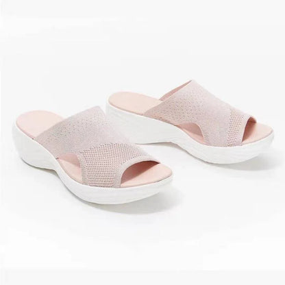 Zomerse A Leatar Orthopedische Slippers