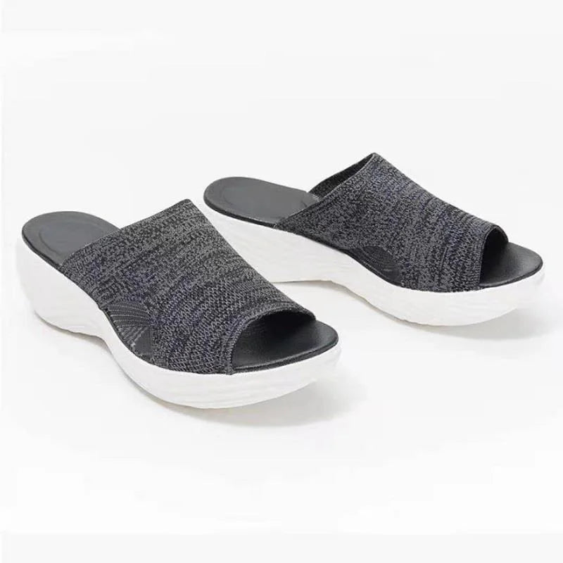 Zomerse A Leatar Orthopedische Slippers