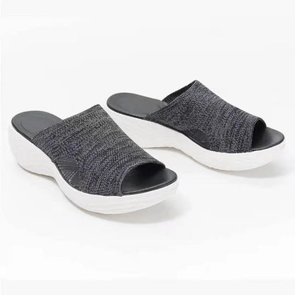 Zomerse A Leatar Orthopedische Slippers