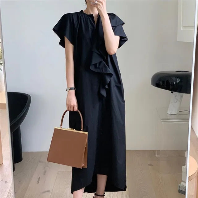 Stijlvolle Franse Dame Jurk voor Zomerse Elegance