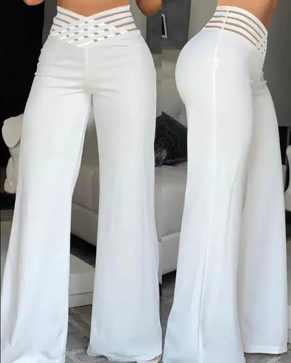 Stijlvolle Zomerwijde Broek van Luna Vibe