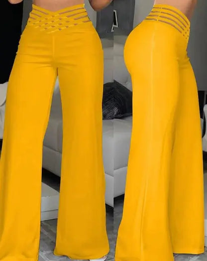 Stijlvolle Zomerwijde Broek van Luna Vibe