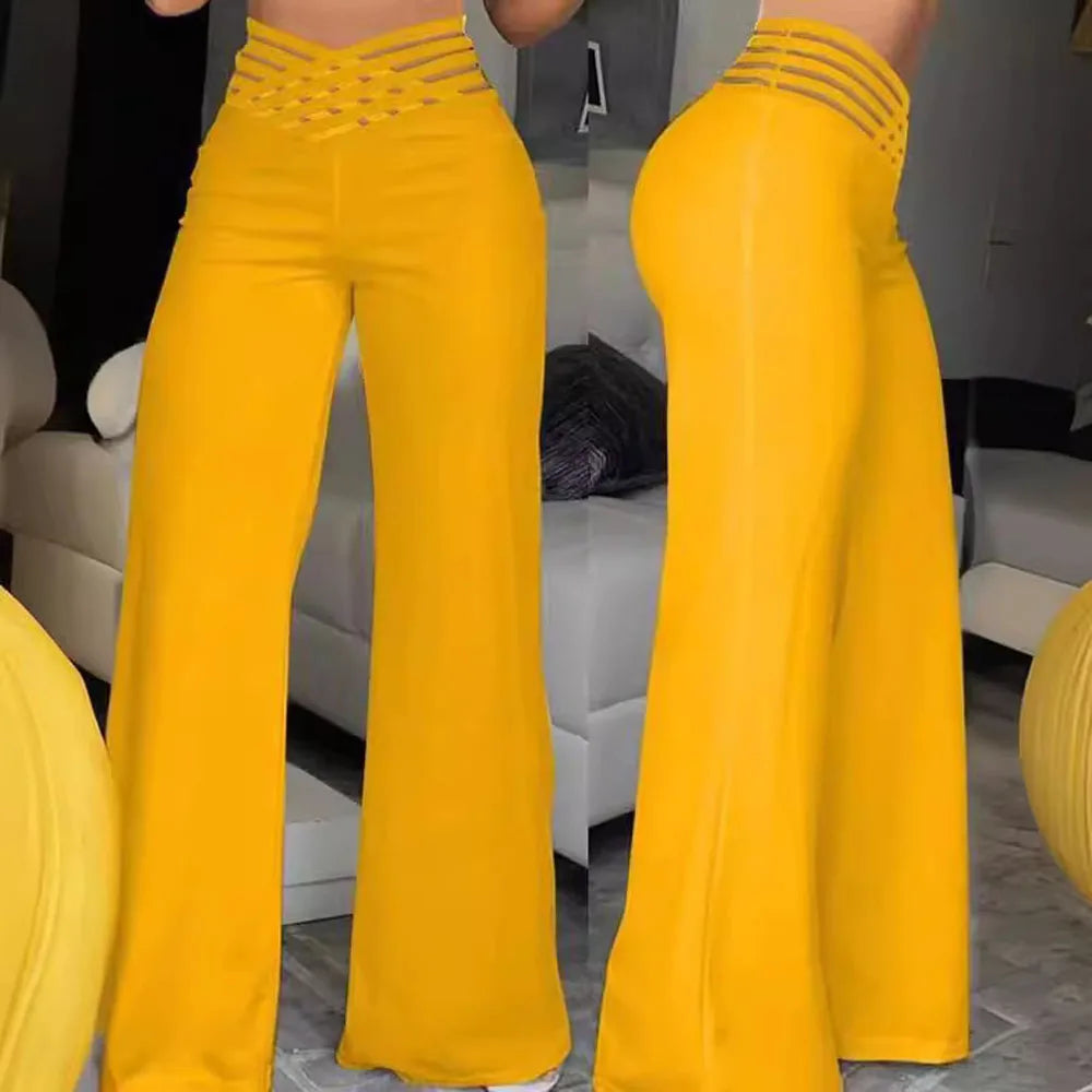 Stijlvolle Zomerwijde Broek van Luna Vibe