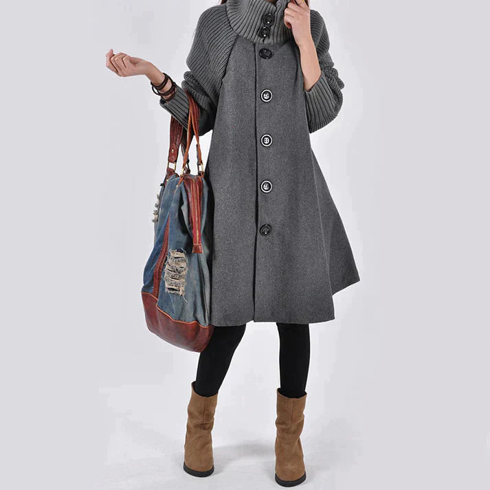 Lange Padded Jas voor Vrouw Warm en Waterdicht - Mode Vibes