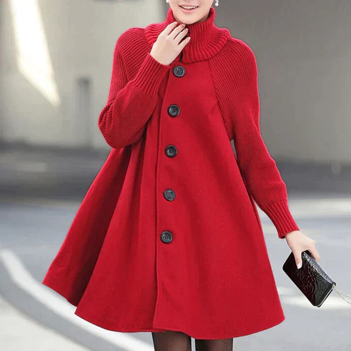 Lange Padded Jas voor Vrouw Warm en Waterdicht