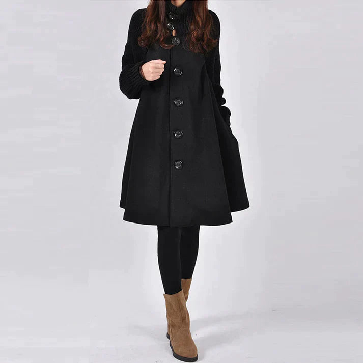 Lange Padded Jas voor Vrouw Warm en Waterdicht