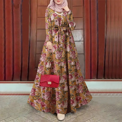 Graceful Elegance Dubai Abaya - Lange Mouwen Eid Jurk