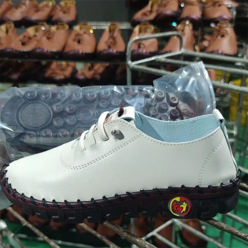 Sofie Loafers van PU-leer voor Stijlvolle Moeders