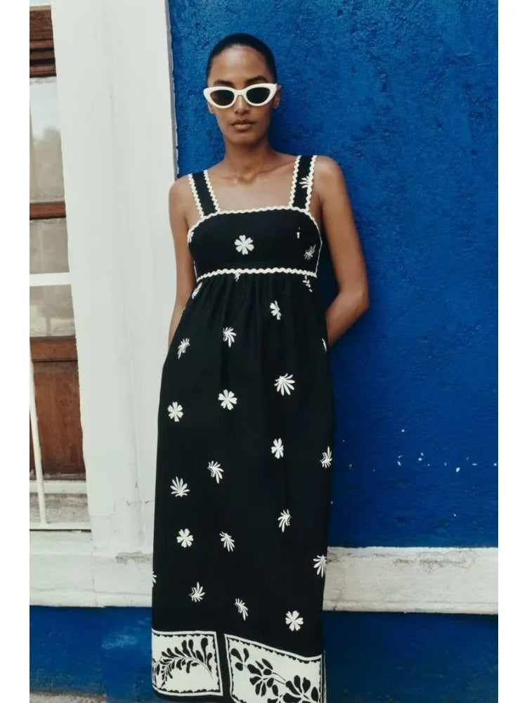 Tleeter Trend  Plissé Slip Jurk