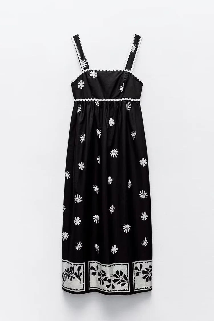 Tleeter Trend  Plissé Slip Jurk