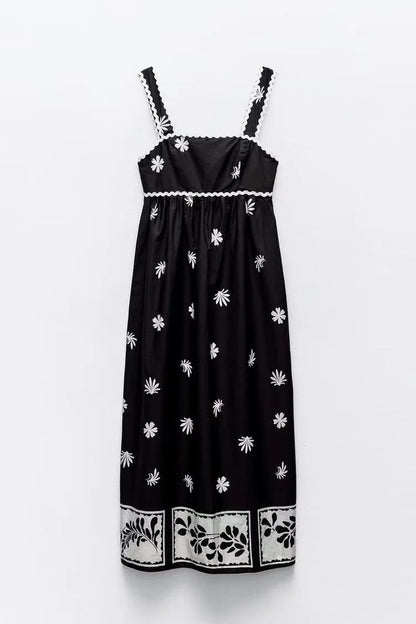 Tleeter Trend  Plissé Slip Jurk
