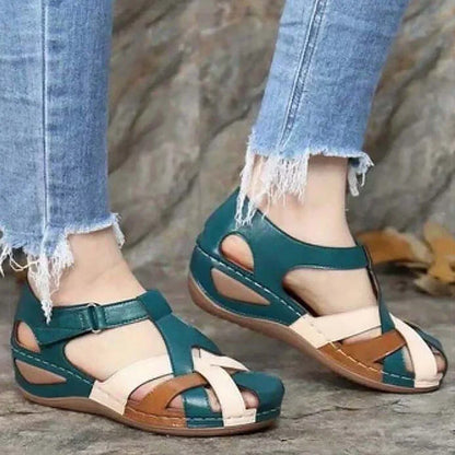 Zonnestraal Mode Zomer Sandalen met Lage Hakken