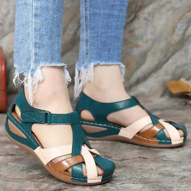 Zonnestraal Mode Zomer Sandalen met Lage Hakken