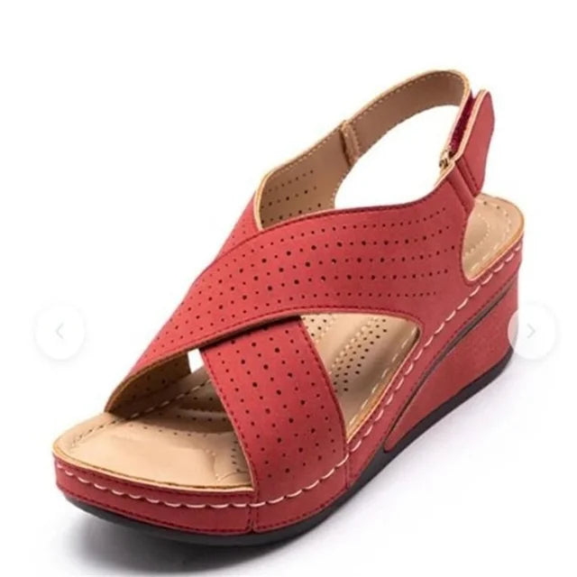 Zomer Dames Holle Wiggen Zomer Sandalen