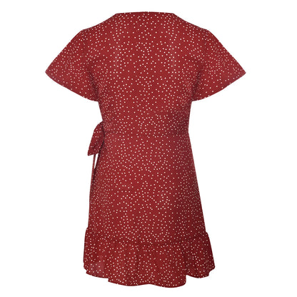 Betoverende "Bloemenpracht" Mini Jurk voor Een Verleidelijke Look