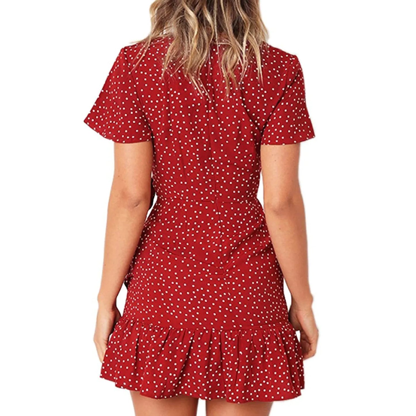 Betoverende "Bloemenpracht" Mini Jurk voor Een Verleidelijke Look
